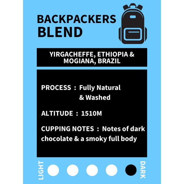 PLANET COFFEE BACKPACKERS BREW 40 CT / 70 G