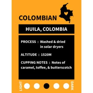 PLANET COFFEE COLOMBIAN  40 CT / 56 G