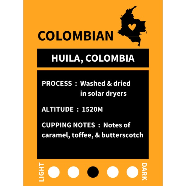 PLANET COFFEE COLOMBIAN  40 CT / 56 G