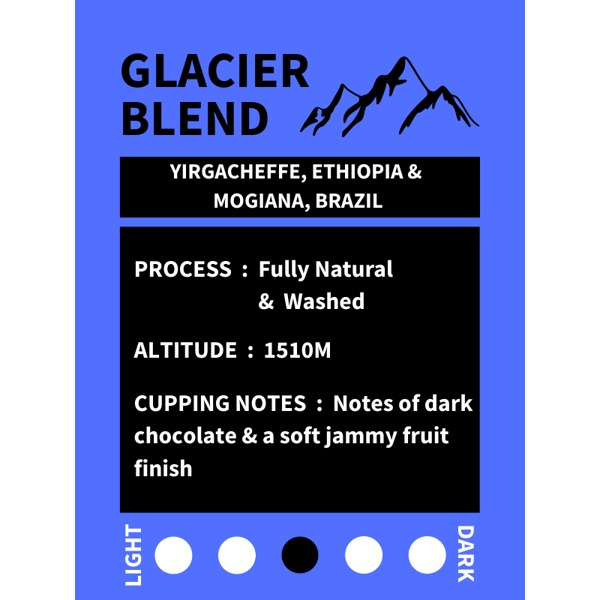 PLANET COFFEE GLACIER BLEND  40 CT / 70 G