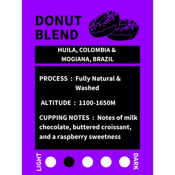 PLANET COFFEE DONUT BLEND  100 CT / 49 G